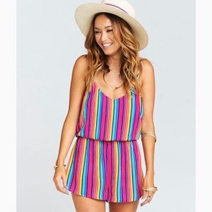 Stripe Up Your Life MuMu Rorey Romper